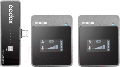 Радиосистема микрофонная Godox MoveLink LT2 / 30045 - фото
