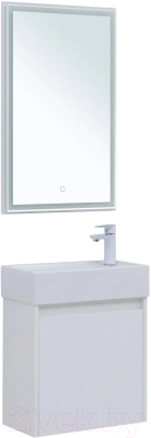 Тумба с умывальником Aquanet Nova Lite 50 / 302522