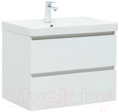 Тумба с умывальником Aquanet Вега 70 / 308335 - фото