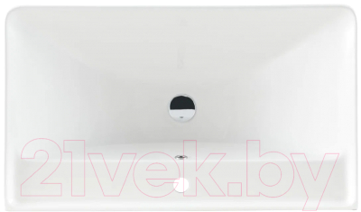 Тумба с умывальником Aquanet Вега 80 / 308336 (белый глянец)