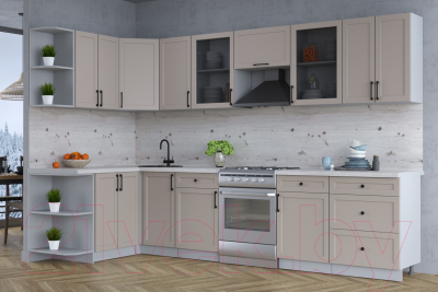 Готовая кухня Интерлиния Тренд 1.5x3.2 левая