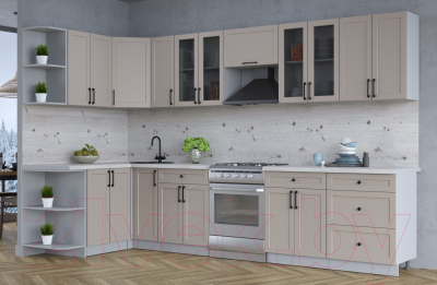 Готовая кухня Интерлиния Тренд 1.5x3.3 левая