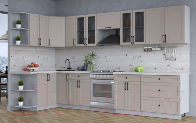 Готовая кухня Интерлиния Тренд 1.5x3.5 левая