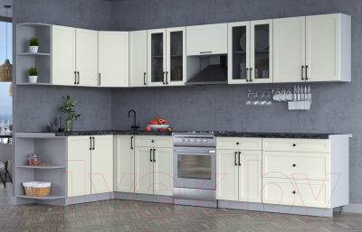 Готовая кухня Интерлиния Тренд 1.7x3.5 левая