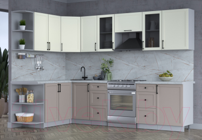 Готовая кухня Интерлиния Тренд 1.7x2.9 левая