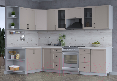 Готовая кухня Интерлиния Тренд 1.7x2.9 левая