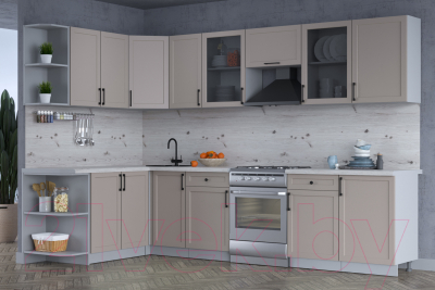 Готовая кухня Интерлиния Тренд 1.7x3.1 левая