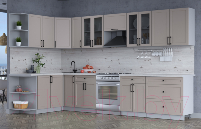 Готовая кухня Интерлиния Тренд 1.7x3.5 левая