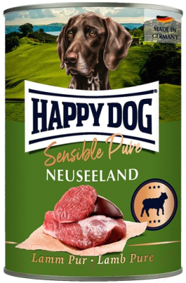 Влажный корм для собак Happy Dog Sensible Pure Neuseeland Ягненок / 61078 - фото