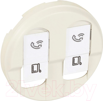 Лицевая панель для розетки Legrand Celiane 66236 - фото