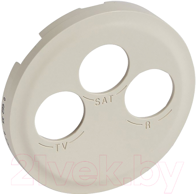 Лицевая панель для розетки Legrand Celiane 66233 - фото