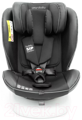 Автокресло Amarobaby Champion Isofix / AMARO-2008CH-Ch (черный) - фото