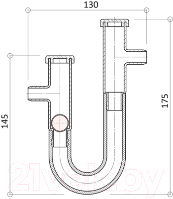 Сифон Rex Faber G-34