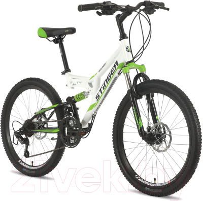 Велосипед Stinger Highlander D 24SFD.HILANDISC.14WH8
