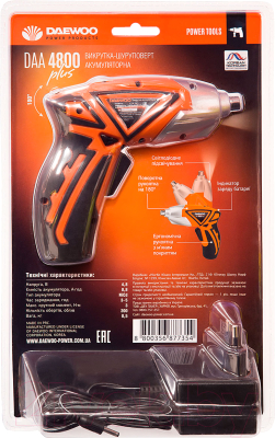 Электроотвертка Daewoo Power DAA 4800 Plus