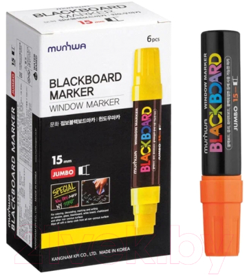 Маркер меловой MunHwa Black Board Jumbo / JBM15-11