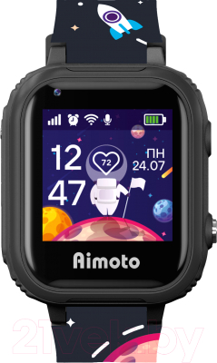 Умные часы детские Aimoto Pro 4G / 8100820 (космос) - фото