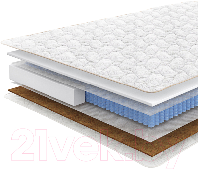 Матрас Sonline Prestige Life 90x190 (жаккард хлопковый/трикотаж) - фото