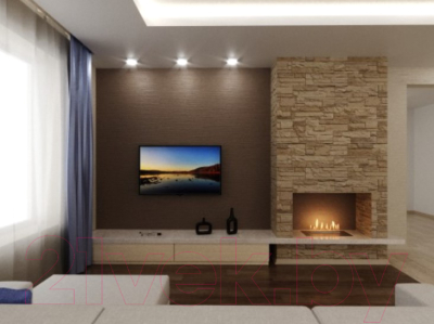 Биокамин Lux Fire Smart Flame 1000 RC / АБК-1000 RCSF