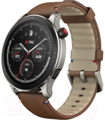 Умные часы Amazfit GTR 4 / A2166 (коричневый) - фото