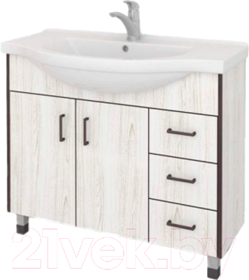 Тумба под умывальник Какса-А Винтер 100 / 466515 - фото