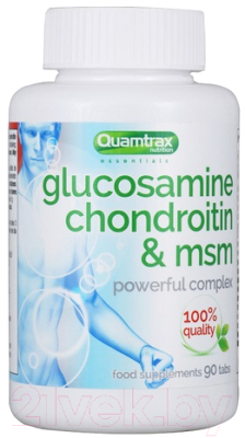 Хондропротектор Quamtrax Glucosamine Chondroitine & Msm - фото