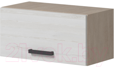 Шкаф под вытяжку Genesis Мебель Алиса Loft 600 (дуб сонома/сосна белый) - фото