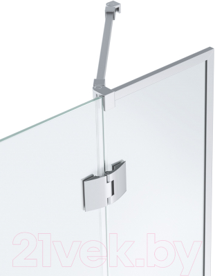 Стеклянная шторка для ванны Benetto BEN401 SL C