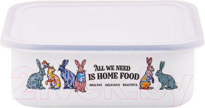 Контейнер Appetite Зайцы 01-2507п/4 - фото