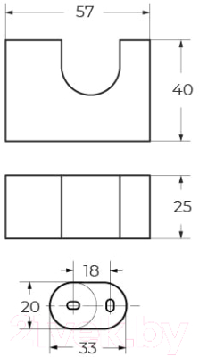 Крючок для ванной Art&Max Platino AM-E-3986-MB