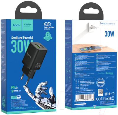 Адаптер питания сетевой Hoco N13