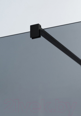 Душевая стенка Cezares LIBERTA-L-1-110-120-GR-NERO