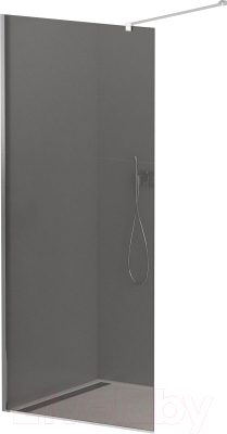 Душевая стенка Cezares LIBERTA-L-1-120-120-GR-Cr - фото