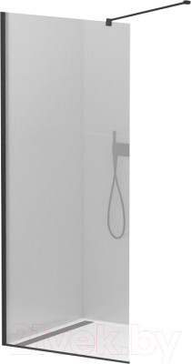 Душевая стенка Cezares LIBERTA-L-1-90-120-C-NERO - фото