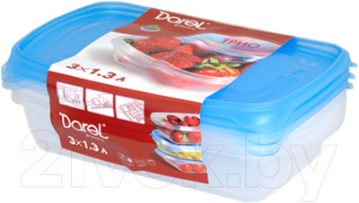 Набор контейнеров Darel Трио YF40402 - фото