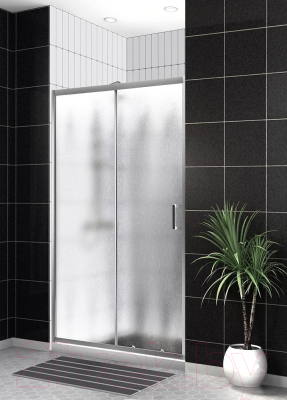 Душевая дверь BelBagno UNO-195-BF-1-110-CH-CR