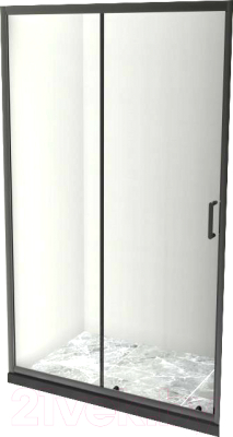 Душевая дверь BelBagno UNO-195-BF-1-140-C-NERO - фото