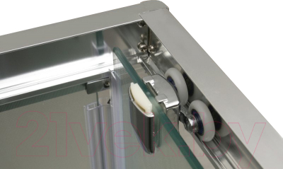 Душевой уголок BelBagno UNO-195-AH-2-100/80-C-NERO