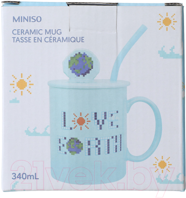 Кружка Miniso I Love Earth 3838