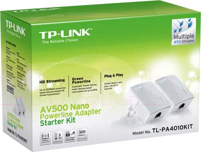 Комплект powerline-адаптеров TP-Link TL-PA4010KIT