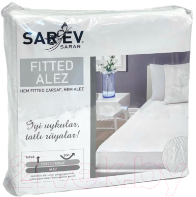 Наматрасник защитный Sarev Double Jersey 160x200 / A 10 - фото