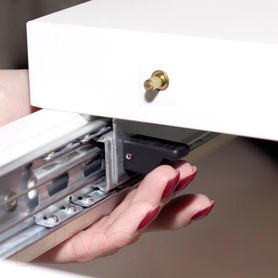 Обеденный стол Millwood Женева 3 Л раздвижной D100-140x100x76 (сосна пасадена/металл черный)