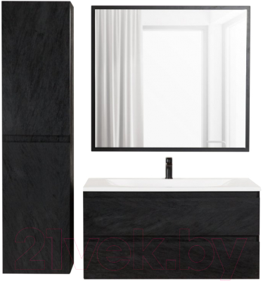 Шкаф-пенал для ванной Cezares MOLVENO-1600-2A-SC-NR