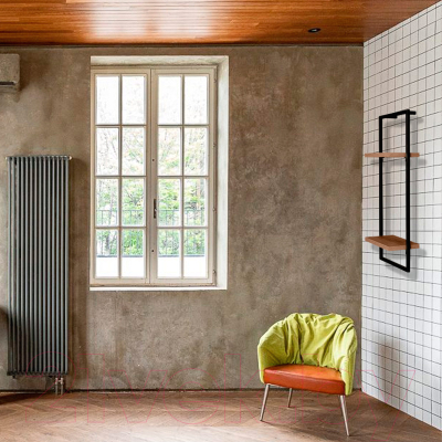 Полка Millwood Навесная каркасная 30x15x70 (дуб табачный Craft/металл черный)