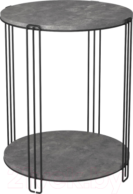 Журнальный столик Sheffilton SHT-CT33 (черный муар/мокрый асфальт) - фото