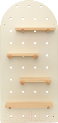 Полка Bergenson Bjorn Shely / TL-BB-SFRC-WH-38-80 (белый) - фото