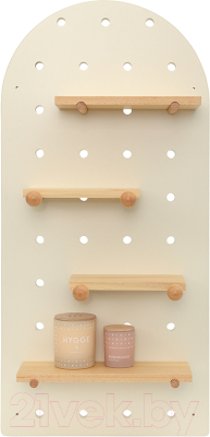 Полка Bergenson Bjorn Shely / TL-BB-SFRC-WH-38-80 (белый)