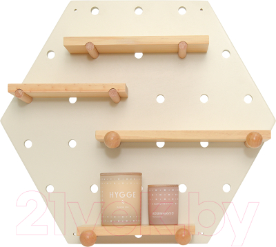 Полка Bergenson Bjorn Shely / TL-BB-SFHG-WH-50 (белый)