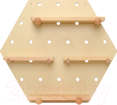 Полка Bergenson Bjorn Shely / TL-BB-SFHG-NT-50 (светлое дерево) - фото