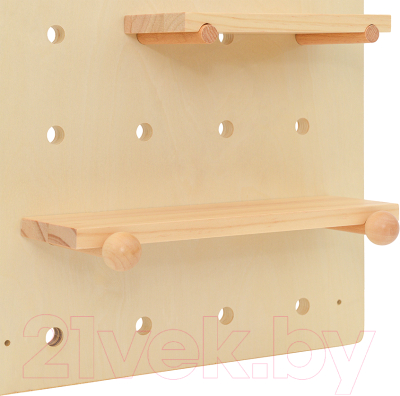 Полка Bergenson Bjorn Shely / TL-BB-SFRC-NT-38-80 (светлое дерево)